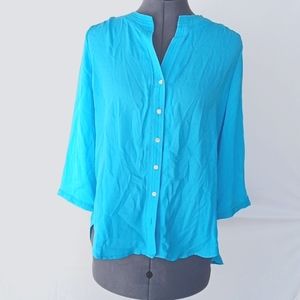 Investments Petite Button front shirt